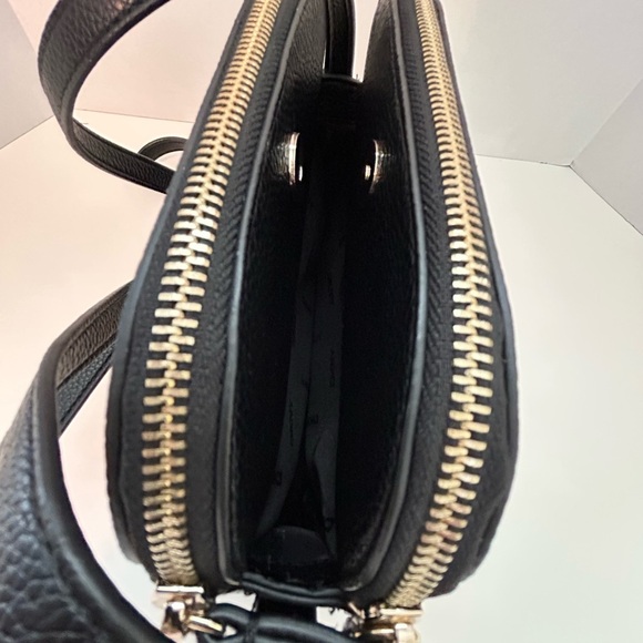 DKNY Black Pebbled Shoulder Bag - Picture 2 of 14